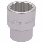 1.1/2\" 1/2\" SQUARE DRIVE ELORA BI-HEX SOCKET