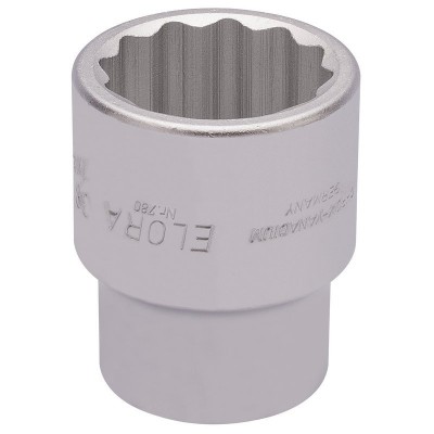 1.1/2\" 1/2\" SQUARE DRIVE ELORA BI-HEX SOCKET