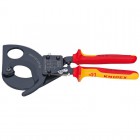 DRAPER EXPERT KNIPEX 280MM VDE HEAVY DUTY CABLE CUTTER