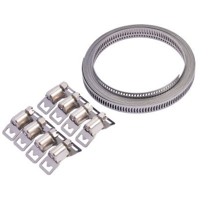 8MM WIDE HOSE CLAMP SET