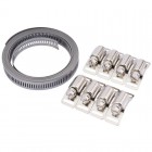 12MM WIDE HOSE CLAMP SET