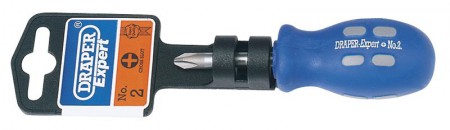 DRAPER EXPERT NO 2 X 38MM CROSS SLOT MECHANICS SCREWDRIVER (DISPLAY PACKED)