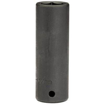 DRAPER EXPERT 17MM 1/2\" SQUARE DRIVE HI-TORQ HEXAGON DEEP IMPACT SOCKET\"