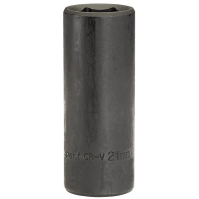 DRAPER EXPERT 21MM 1/2 SQUARE DRIVE HI-TORQ HEXAGON DEEP IMPACT SOCKET\"