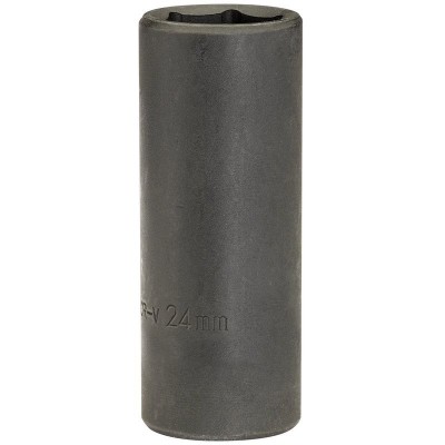 DRAPER EXPERT 24MM 1/2 SQUARE DRIVE HI-TORQ HEXAGON DEEP IMPACT SOCKET\"