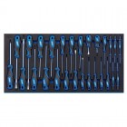 Soft Grip Screwdriver Set in Full Drawer EVA Insert Tray (27 Piece)