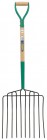 DRAPER 10 Prong Manure Fork with Wood Shaft and MYD Handle