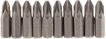 No.2 1/4\" Hex. PZ Type Insert Bit 25mm Long x 10