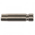 6mm 1/4\" Hex. Hexagonal Insert Bit 50mm Long x 2