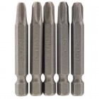 No.3 1/4\" Hex. Cross Slot Insert Bit 50mm Long x 5