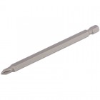 No.1 1/4\" Hex. Cross Slot Insert Bit 100mm Long x 1