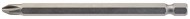 No.2 1/4\" Hex. Cross Slot Insert Bit 100mm Long x 1