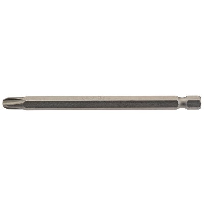 No.3 1/4\" Hex. Cross Slot Insert Bit 100mm Long x 1