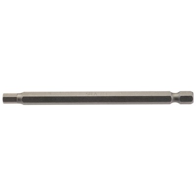 5mm 1/4\" Hex. Hexagonal Insert Bit 100mm Long x 1