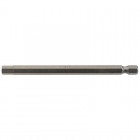 6mm 1/4\" Hex. Hexagonal Insert Bit 100mm Long x 1