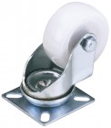 100MM SWIVEL PLATE FIXING NYLON WHEEL 125K