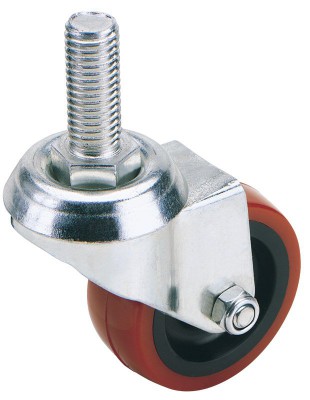 50MM SWIVEL BOLT FIXING POLYURETHANE WHEEL