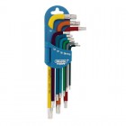 Metric Coloured Long Arm Draper TX-STAR® Key Set (9 Piece)