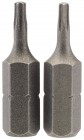 T8 1/4\" Hex. Draper TX-STAR® Insert Bit 25mm Long x 2