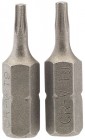 T9 1/4\" Hex. Draper TX-STAR® Insert Bit 25mm Long x 2