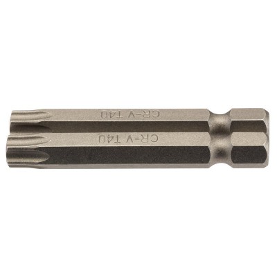 Draper TX-STAR Insert Bit, 1/4\" Hex, 50mm Long, T40 (Pack of 2)