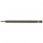 T10 1/4\" Hex. Draper TX-STAR® Insert Bit 100mm Long x 1