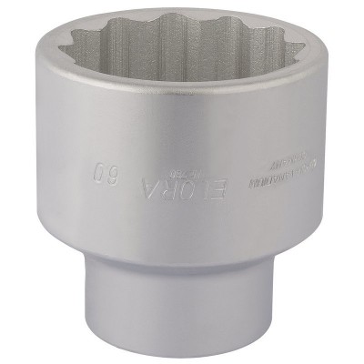 60MM 1\" SQUARE DRIVE ELORA BI-HEX SOCKET