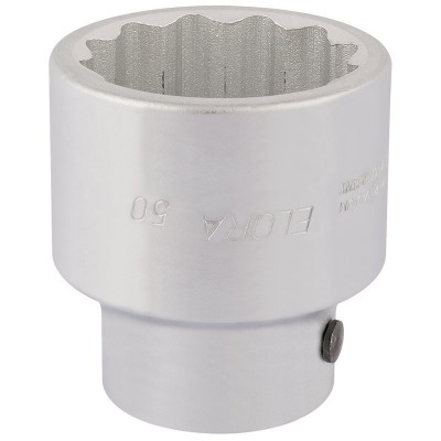 50MM 1\" SQUARE DRIVE ELORA BI-HEX SOCKET