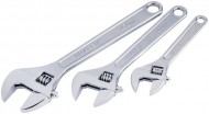 DRAPER 3 Piece Adjustable Wrench Set