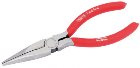 DRAPER 160mm Long Nose Pliers with PVC Dipped Handles