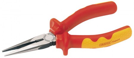 DRAPER EXPERT 160MM VDE LONG NOSE PLIERS