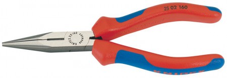 KNIPEX 160MM LONG NOSE PLIER - HEAVY DUTY HANDLES