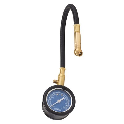 TYRE PRESSURE GAUGE WITH FLEX. HOSE