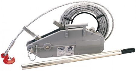 DRAPER EXPERT EXP QUAL 1600/2400KG WIRE ROPE WINCH/HOIST