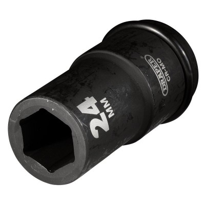 DRAPER EXPERT 24MM 3/4\" SQUARE DRIVE 6 POINT HUB NUT SOCKET