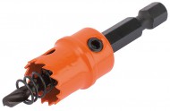 DRAPER Expert 14mm Bi-Metal Hole Saw with Integrated Arbor