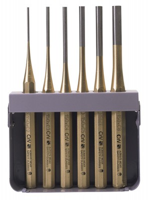 DRAPER EXPERT 6 PIECE OCTAGONAL PARALLEL PIN PUNCH SET