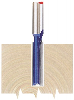 1/4\" STRAIGHT 6.35 X 25MM TCT ROUTER BIT