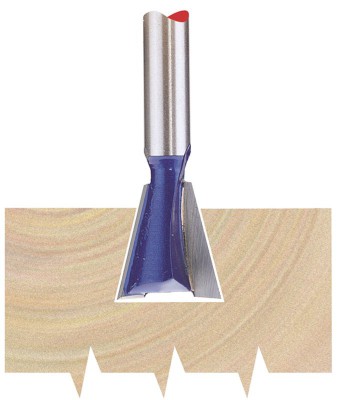 1/4\" DOVETAIL 14MM DIA. TCT ROUTER BIT