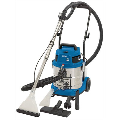 DRAPER 20L 1500W 230V Wet and Dry Shampoo/Vacuum Cleaner