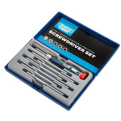 DRAPER EXPERT 8 PIECE REVERSIBLE PRECISION SCREWDRIVER SET