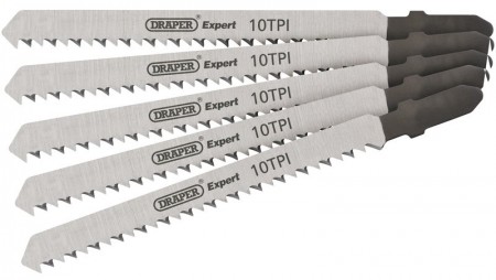 DRAPER Expert 5 Piece DT101B 100mm Jigsaw Blade Set