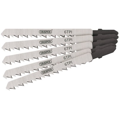 DRAPER Expert 5 Piece DT101D 100mm Jigsaw Blade Set