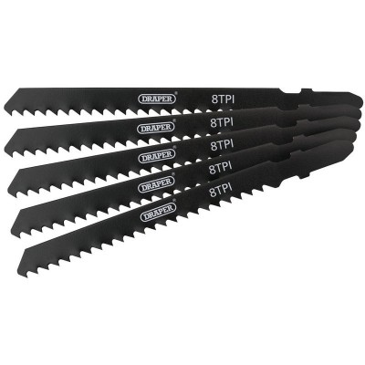 DRAPER Expert 5 Piece DT111C 100mm Jigsaw Blade Set