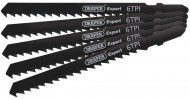 DRAPER Expert 5 Piece DT144D 100mm Jigsaw Blade Set