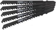 DRAPER Expert 5 Piece DT144DP 100mm Jigsaw Blade Set