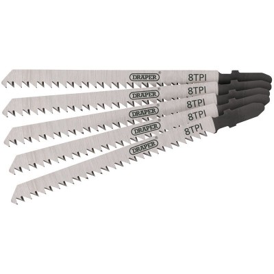 DRAPER Expert 5 Piece DT301CD 115mm Jigsaw Blade Set