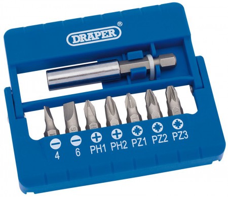 DRAPER Screwdriver and Magnetic Bit Set (8 Piece)