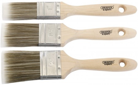 DRAPER Expert Paint Brush Set (3 Piece)