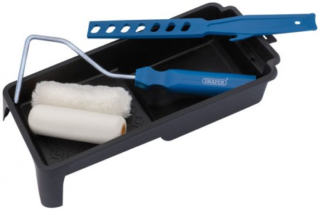 DRAPER 100mm Paint Roller Kit (5 Piece)